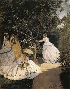 Claude Monet Women in the Garden Germany oil painting artist